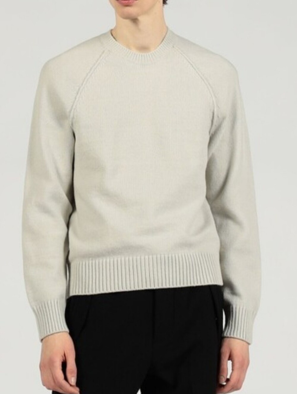 James Perse Soft Featherweight Crewn Neck Pullover Sweater